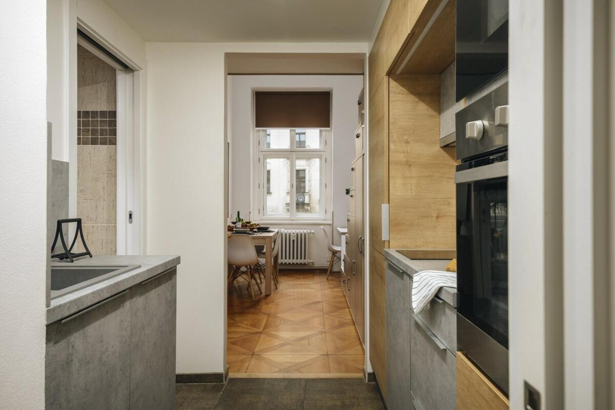 Cozy & Comfortable Apt Walking Anywhere You Want Sen Prague Luaran gambar