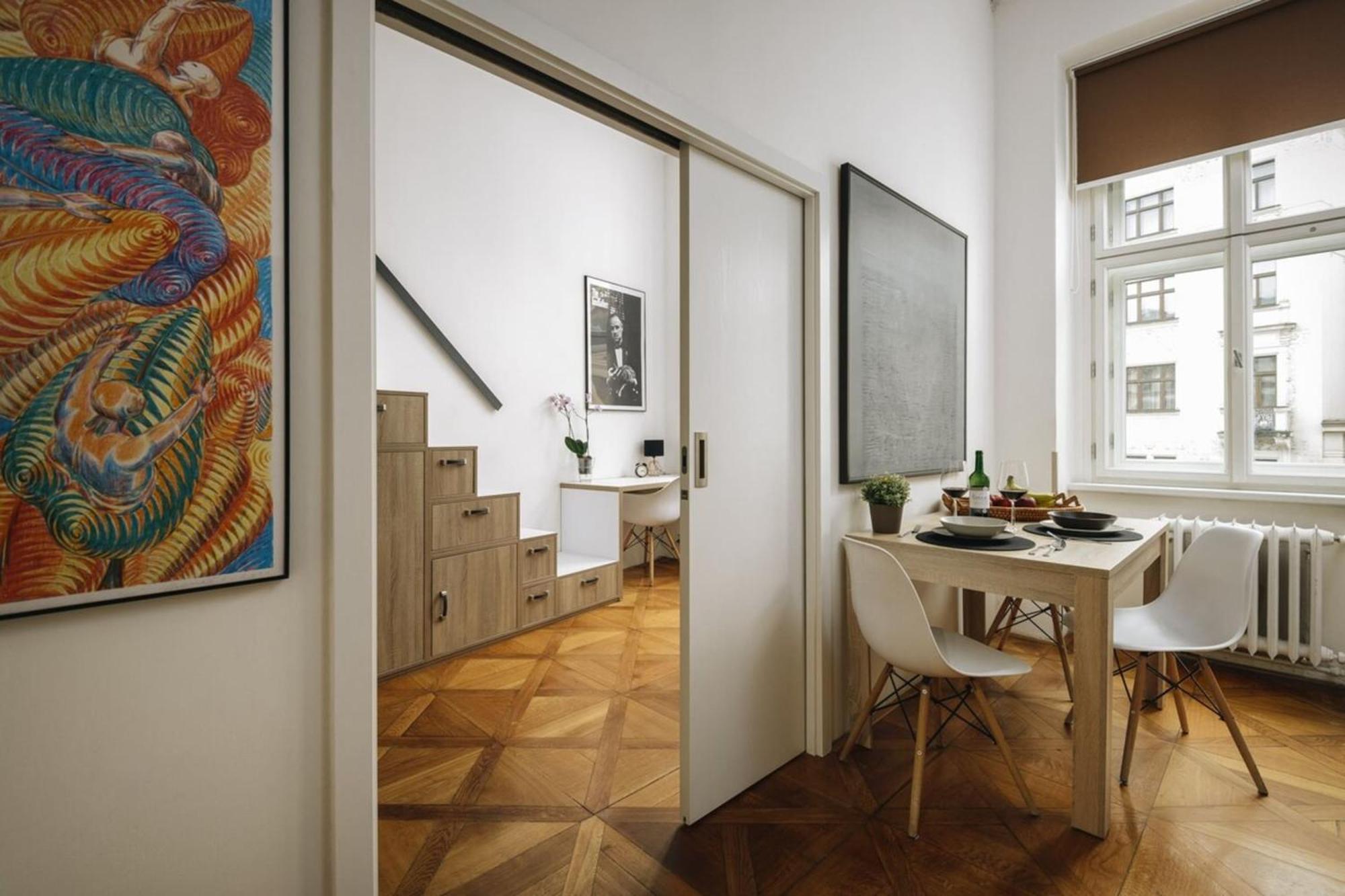 Cozy & Comfortable Apt Walking Anywhere You Want Sen Prague Luaran gambar